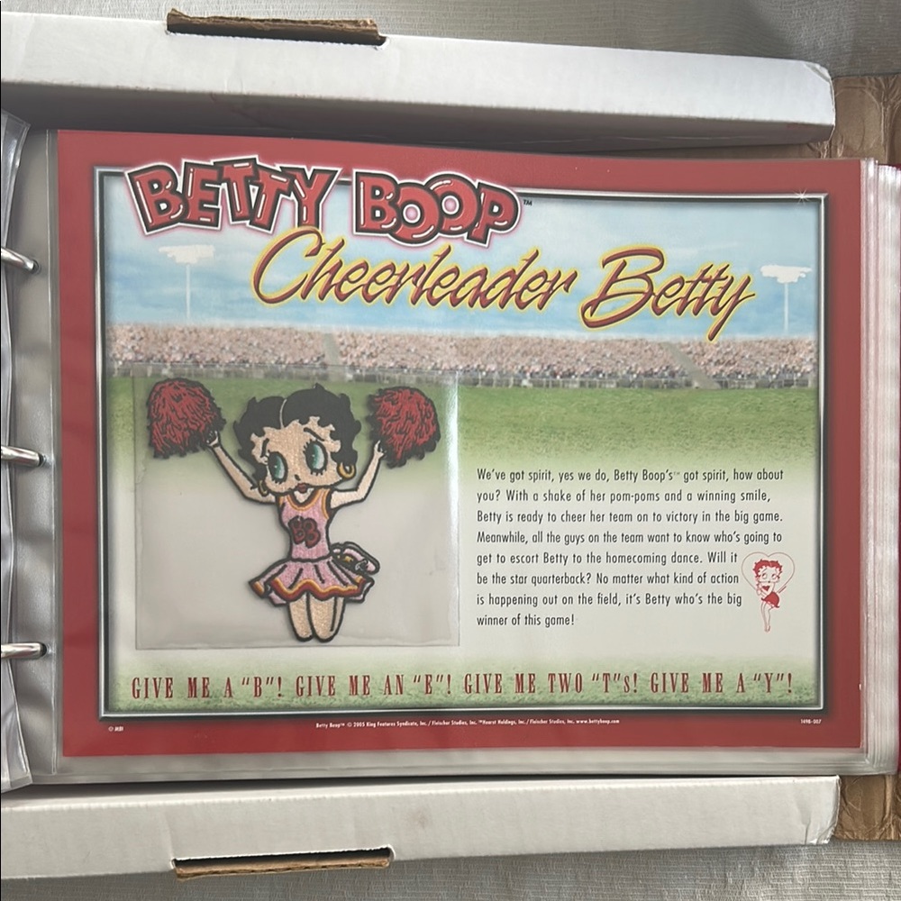 Betty Boop Patch Collection Box - Picture 6 of 11